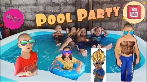 Pool Party And Challenge 🏊‍♀️🏊‍♂️🥇🥈🥉 Youtube