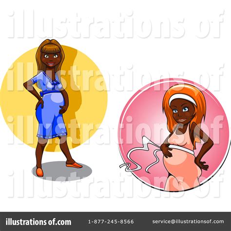 Pregnant Clipart Illustration By Vector Tradition Sm