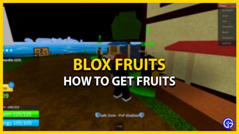 How To Obtain Fruits In Blox Fruits Gamer Tweak