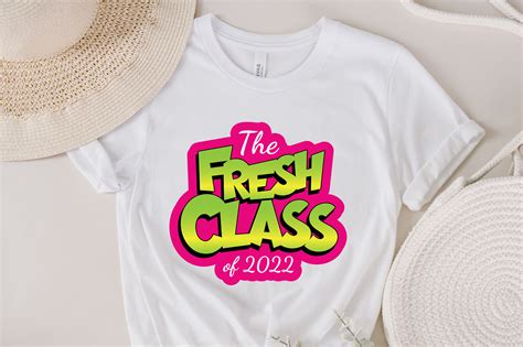 Fresh Class Of 2022 Neon Colors Design Graphic By Smart Crafter