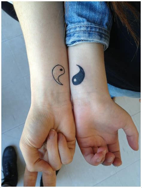 Simple Yin Yang Tattoo On Wrist Design Of Tattoosdesign Of Tattoos