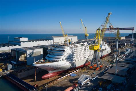 Silver Dawn Floated Out At Fincantieri S Ancona