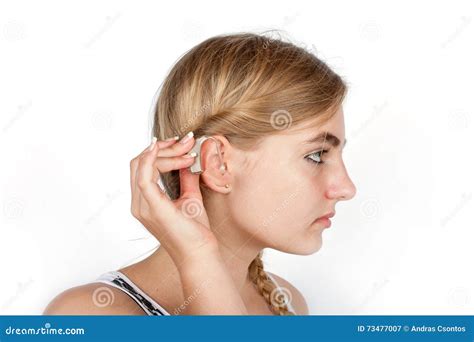 Girls Wearing Hearing Aids