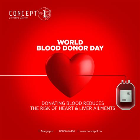 June 14 is world blood donor day, which aims to raise awareness of the need for safe blood and blood products for transfusion, which are vital for public health and health care systems. Donating blood reduces the risk of heart & liver ailments ...