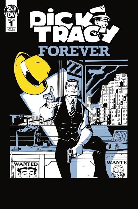 dick tracy forever 1 cover b incentive michael avon oeming variant cover