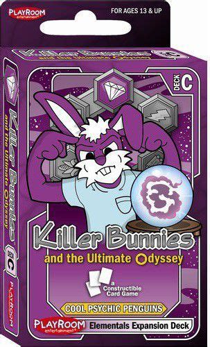 Killer Bunnies And The Ultimate Odyssey Elementals Expansion Deck C