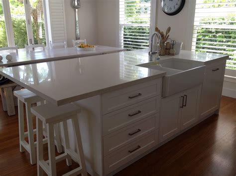 They help add visual interest and bring focus to your beautiful the dishwasher is about 24 inches, but still has usable counter space and the sink needs about 36 inches. Kitchen Sink Island Pretty Design 14 The End Island With ...