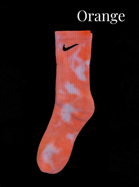 Tie Dye Nike Socks Etsy Canada