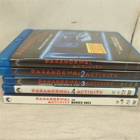 Paranormal Activity Movie Collection Blu Ray Set The Marked