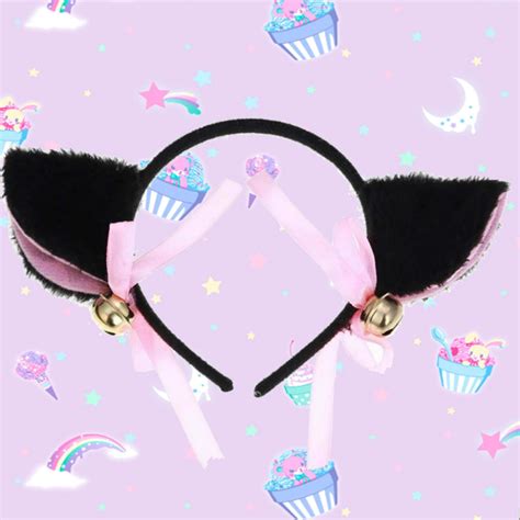 Cat Ears Headband In 2020 Cat Ears Headband Ear Headbands Leather