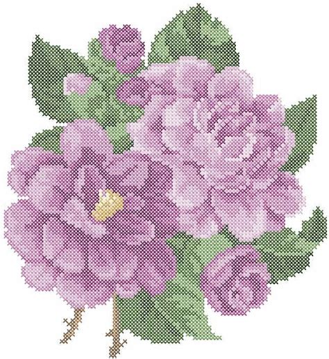 Maybe you would like to learn more about one of these? Violet flower cross stitch free embroidery design - Cross ...