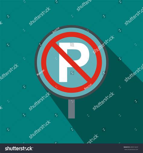 No Parking Sign Vector De Stock Libre De Regalías 430314223