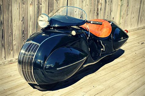 Art Deco 1930 Kj Henderson Custom Motorcycle Hiconsumption