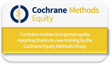 In the spotlight: Equity Methods Group | Cochrane Methods