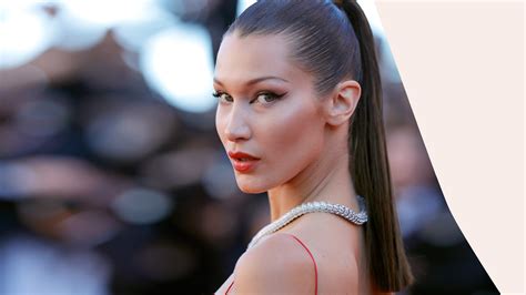 bella hadid looks so much like gigi with her new honey blonde hair color glamour uk