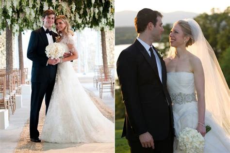 Heres How Ivanka Trumps And Chelsea Clintons Weddings Stack Up