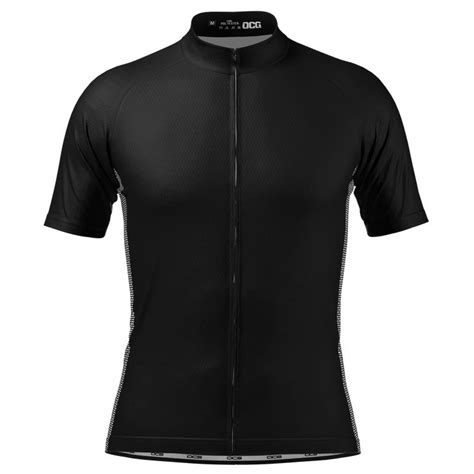 Mens Basic Colors Short Sleeve Cycling Jersey