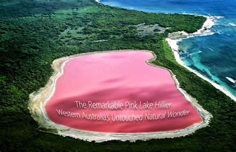 The Remarkable Pink Lake Hillier Western Australias Untouched
