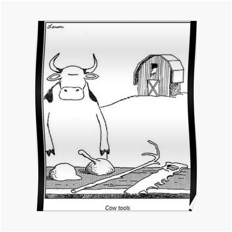 Cow Tools Vintage Meme Poster For Sale By Robertobecerra Redbubble