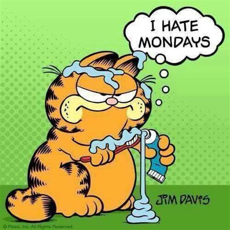 I Hate Mondays Garfield Monday Garfield Quotes Garfield Pictures