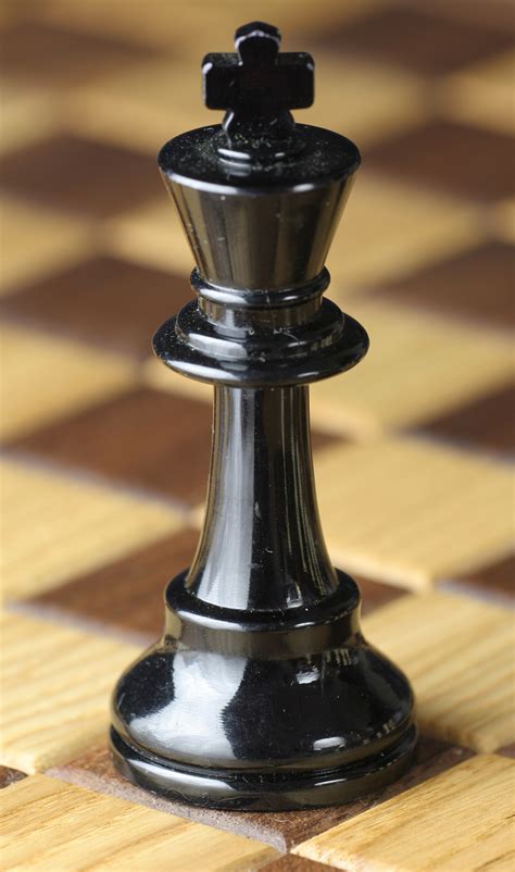 File Chess Piece Black King  Wikimedia Commons