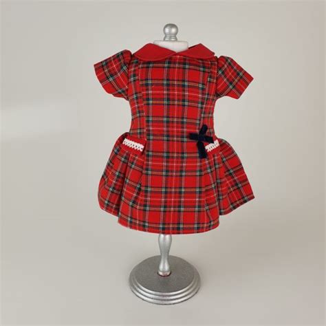 18” Torres Red Tartan Dress My London Girl Doll