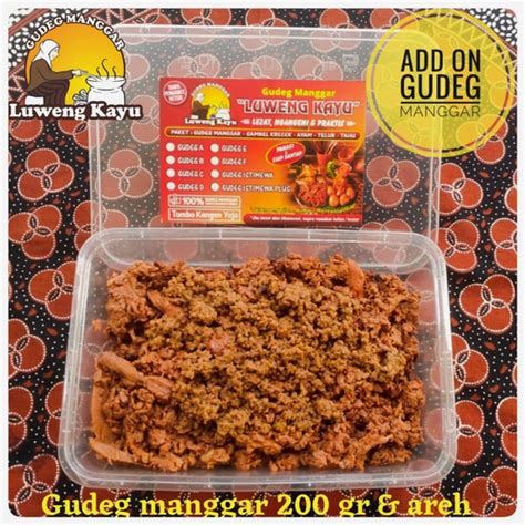 Jual Add On Gudeg Manggar Nangka Krecek Krecek Kota Yogyakarta