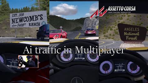 Teleporting Across La Canyons Vip Extra Roads With Traffic Assetto