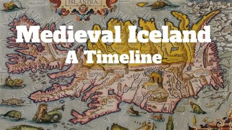 Medieval Iceland A Timeline