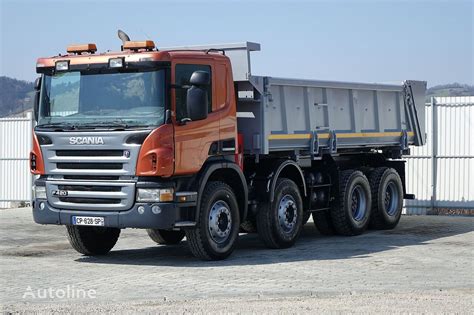 Scania P420 Kipper 600mbordmatic 8x4topzustand Dump Truck For Sale