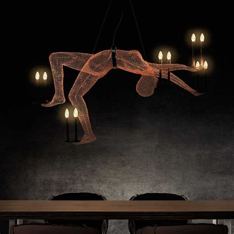 Limbo Acrobat Ceiling Lamp Designed By Kenneth Cobonpue Lab Kenneth