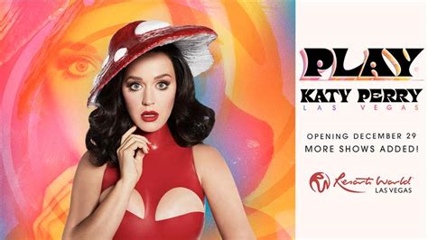 Katy Perry Adds Eight More Show Dates To “play” At The Theatre At