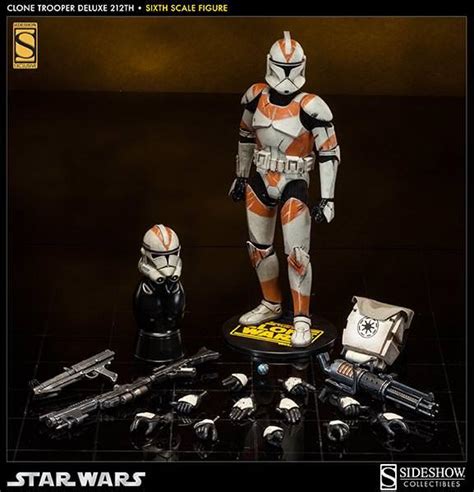 Sideshow Collectibles Clone Trooper Deluxe 212th Sixth Scale