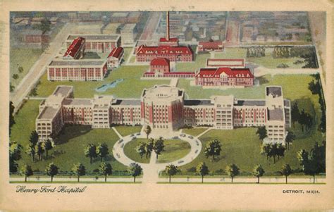 Henry Ford Hospital Campus Map