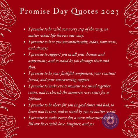 Promise Day 2023 Wishes Quotes And Messages Word Coach
