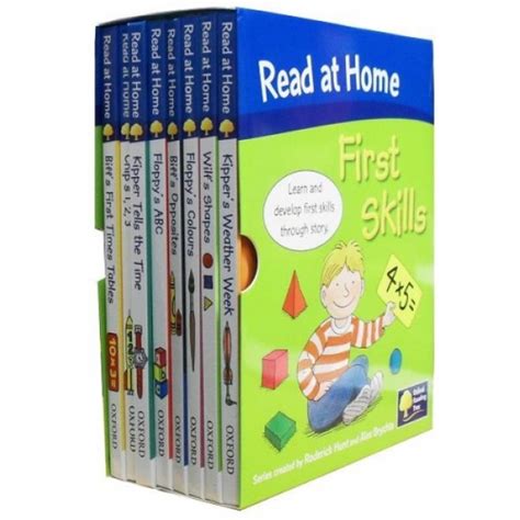 Oxford Read At Home First Skills Collection 8 Books Set Babyonline