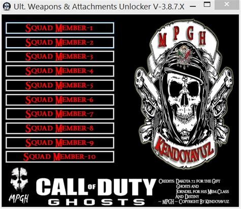 Ultimate Weapons And Attachments Unlocker V 387x Downloads