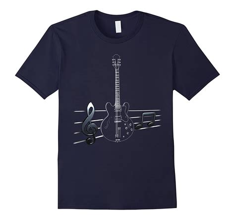 Guitar Music Key Note T Shirt Cool Guitar Tee For Musician