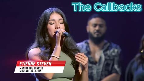 michael jackson steven performs man in the mirror the callbacks the voice 2023 youtube