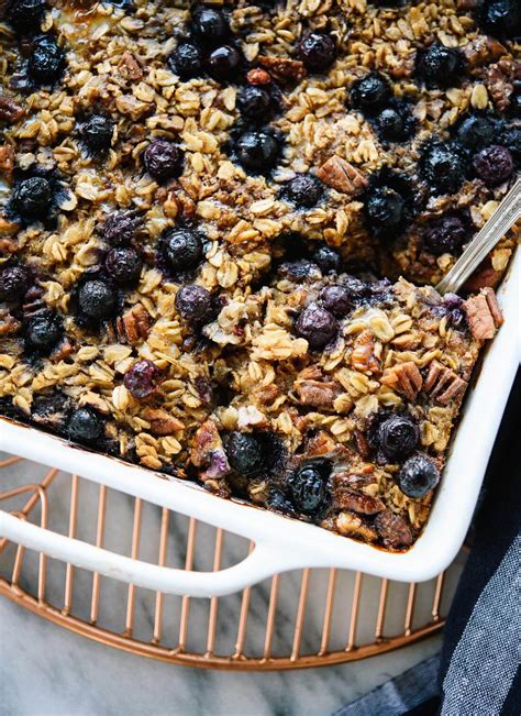 Baked Oatmeal Recipe With Blueberries Cookie And Kate