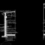 Detail Wall And Cimentacion Dwg Detail For Autocad Designs Cad