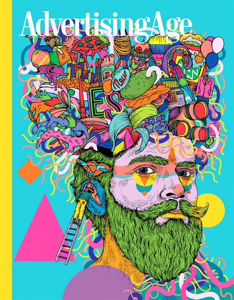 ADVERTISING AGE | Cover Illustration 2015 on Behance