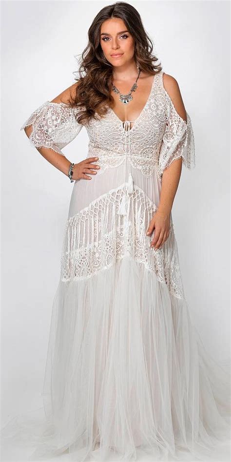 Bohemian dresses always look stylish and they are not so expensive. 24 Amazing Boho Wedding Dresses With Sleeves | Wedding ...