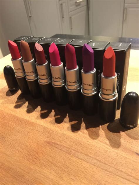 Mac Matte Lipsticks Variety Of Shades Brand New Quality Uk Seller