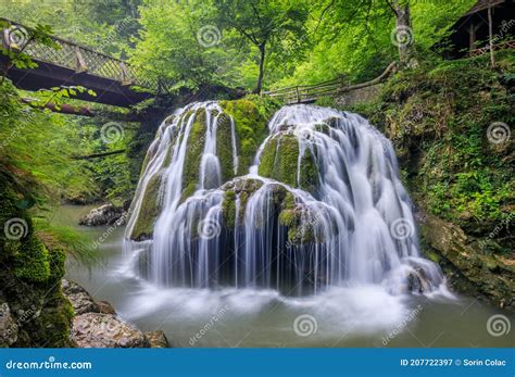 Bigar Waterfall Romania Stock Image Image Of Popular 207722397