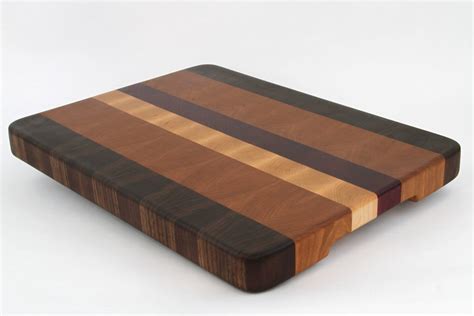 Handcrafted Wood Cutting Board End Grain Walnut Maple
