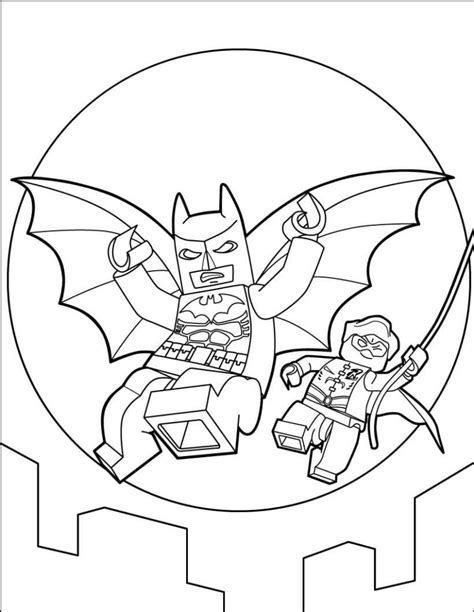 Lego Batman Coloring Page En Batman Para Colorear Batman Dibujo