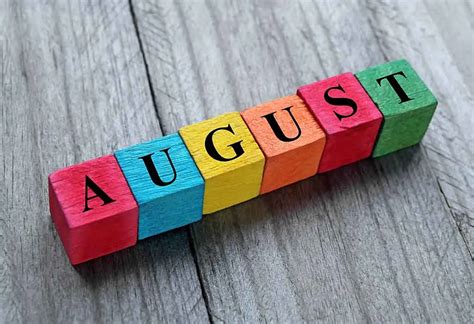 Important Days To Observe And Celebrate In The Month Of August 2021