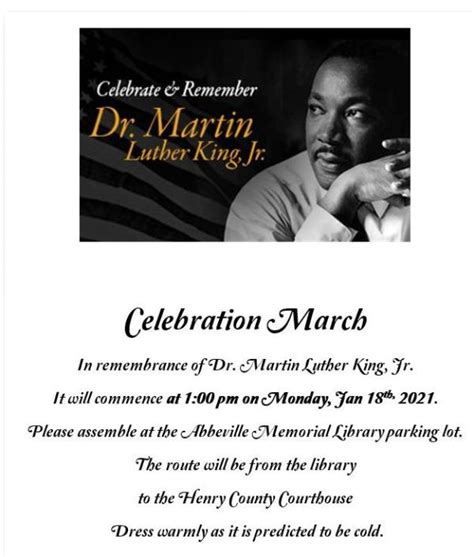 Celebration March Abbeville Memorial Library
