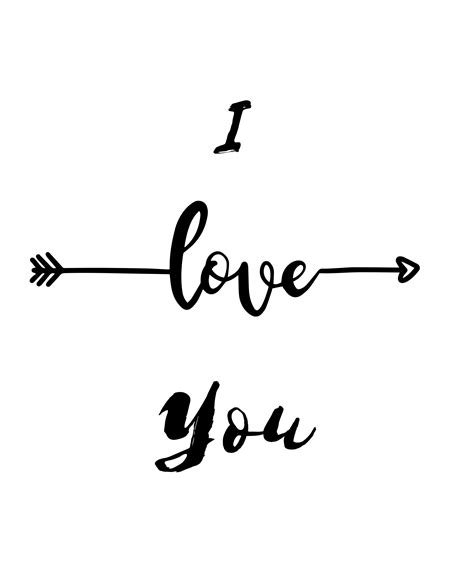 I Love You Sign Printable Wall Art Above Bed Decor Over The Etsy